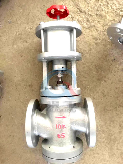 氣動快速切斷閥實(shí)物圖